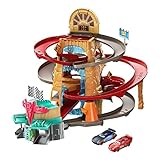 Disney Pixar Cars GTK90 - Radiator Springs Gebirgsrennen Spielset mit zwei Fahrzeugen, Spielzeug ab 4 J