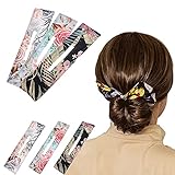 XINRUI 3 Stück Deft Bun, French Hair Buns Hair Donut Bun Maker Magic Hair Bun Maker Twister Haarband Frisierhilfe Haarschmuck für Mädchen F