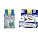 Tetra EasyCrystal Filter Pack A250/300 (Filtermaterial mit AlgoStop Depot 60 ml Anti-Algenwirkstoff) & Test 6in1 Wassertest, schnelle und einfache Überprüfung der Wasserqualität, 1 Dose (25 STK.)