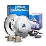 ATE 2 Bremsscheiben Ø300 Voll + Bremsbeläge für A4 A4 Avant Q5 8RB