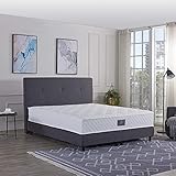 V6 Boxspringbetten 207 Bestes Preis-Leistungsverhältnis (180 x 200 cm H3, Anthrazit)