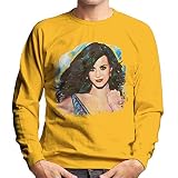 VINTRO Katy Perry Long Hair Herren Sweatshirt Original Portrait von Sidney Maurer, professionell bedruckt Gr. L, g