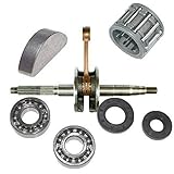 UNTIMERO NEU KURBELWELLE SIMMERRINGE KIT Set für KEEWAY RY8 50 2-Tak