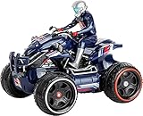 Carrera 2,4GHz Red Bull Quad Bike für Teenager ab 14 Jahren & Erwachsene I mit Allrad-Antrieb für Offroad-Stunts mit 360°-Spin I fahrbar auf Land, Schnee & Wasser I coole Geschenkidee zu W