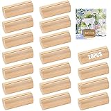 Hochzeit Tischkartenhalter 20 Stück Holz Kartenhalter Hochzeit Rustikale Holz Kartenhalter Platzkartenhalter Fotoständer Hochzeit Tischnummern Halter Kartenhalter Platzkarte Für Bankette Partys D