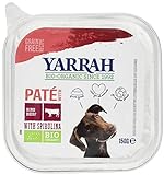 Yarrah Hund Pate, Rind, 12er Pack (12 x 150 g)