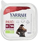 Yarrah Hund Pate, Rind, 12er Pack (12 x 150 g)