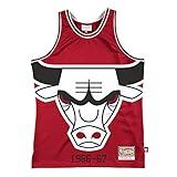Mitchell & Ness NBA Swingman Blown Out Fashion Jersey Chicago Bulls red XL