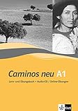 Caminos neu A1: Lern-und Übungsbuch mit Audio-CD/Online-Übung
