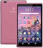 Tablet 8 Zoll, Android 10.0 Zertifiziert von Google GMS, 3GB RAM, 32 GB ROM/128GB erweiterbar, IPS HD (1280 x 800),5000 mAh Quad Core,WiFi (Rosa)