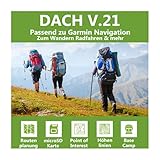 Dach V.21 - Topo Karte kompatibel mit Garmin GPSMap 60, GPSMap 60Csx, GPSMap 62, GPSMap 62s, GPSMap 62st, GPSMap 62sc,GPSMap 62