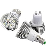 Viktion 5730SMD GU10 28 LED Pflanzenlampe Vollspektrumlicht Pflanzenlicht LED Growlicht Pflanzen-Wachstumslamp