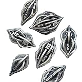 Das Arcanum Dice Set, 3D-gedrucktes Metallwürfelset, für Tischspiele-Party
