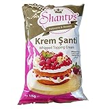 Creme Santi Mix - 1 Kg - Kaltcremepulver (Kremsanti - Sahnealternative) Shantys Patisserie & D