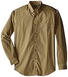 Arrow Men's Big and Tall Long Sleeve Plaid Flannel Shirt, Golden Yellow, 2X-Large Big