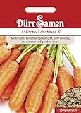 Dürr-Samen - 2.000 x Möhren 'Nantaise 5' Saatgut für Garten, Hochbeet & Gewächshaus - Karotten Gemüse Samen für Gemüsegarten zum Pflanzen - Möhrensamen nachhaltig - Gemüsesamen Saat für Gemüseg
