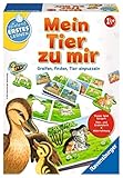 Ravensburger 24731 - Mein Tier zu mir - Puzzelspiel für die Kleinen - Spiel für Kinder ab 1 und 1/2 Jahren, Spielend erstes Lernen für 1-4 Sp