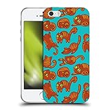 Head Case Designs Offizielle Grace Illustration Ingwer Katzen Soft Gel Handyhülle Hülle kompatibel mit Apple iPhone 5 / iPhone 5s / iPhone SE 2016