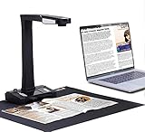 JOYUSING Professioneller 18MP HD-Dokumentenscanner mit Auto-Flatten & Deskew Tech, mehrsprachiger OCR, Konvertierung in Word, PDF, Tiff, Excel, Einfach kompatibel mit Window Sy