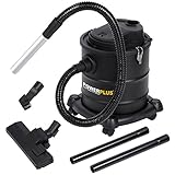 POWER plus PowerPlus Aschesauger POWX308, Schwarz, 20 L