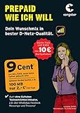 Congstar D1 Prepaid SIM Karte 10 EUR Startguthaben von T-Mobile T-Com D1