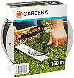 GARDENA Begrenzungskabel (150 m): Begrenzungsdraht für Gardena Mähroboter, witterungsresistent, für den Außenbereich geeignet, als Leitkabel für alle Gardena Mähroboter, schwarzgrau (4088-60)