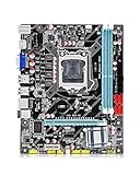 LOKOER HauptplatineH55-Motherboard passend Fit for LGA1156 DDR3 Unterstützt Xeon Core 2/3 I3 / I5 / I7-CPU-Motherboards PCI-Express-USB-Anschlüsse Desktop-Mainboard ZX-H55M