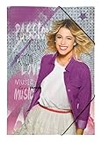 Undercover VIAE0290 - Gummizugmappe A3 Disney Violetta, pink