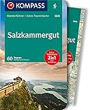 KOMPASS Wanderführer Salzkammergut: Wanderführer mit Extra-Tourenkarte 1:55.000, 60 Touren, GPX-Daten zum Dow