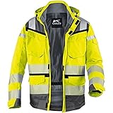 kuebler 13078332-3497-L PSA Reflectiq Jacke 1307 warngelb/anthrazit L, Größe L