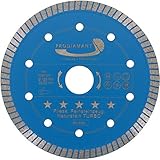 PRODIAMANT Profi Diamant-Trennscheibe Fliese 125 mm x 22,2 mm super dünn PDX83.975