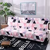 Geometrischer All-Inclusive-Stretch-Sofabezug, Rutschfester Sofabezug zum Schutz von Haustieren, modularer Ecksofabezug NO.9 1Sitz-S-(90-140cm)
