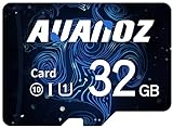 Auanoz 32GB Speicherkarte/TF-Karte mit Adapter für Kamera, Telefon, Computer, Überwachung, D