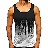 männer Casual Rundhals Print Pullover Fitness Sport ärmelloses t-Shirt Bluse Tops 2784y Outfit Kenn' da 'ne abkürzung Two Tone Honeycomb slimhemd -v 2-Pack kariert, 32286, türkis Moto neop