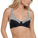 Schiesser Damen Mix & Match Bügel Bikini Top Bikinioberteil, Schwarz (Schwarz 000), 44