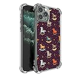 Farbige Trojanische Illustration iPhone 11 Pro, kristallklare Schutzhülle, stoßfest, kompatibel mit iPhone 11 Pro/Max Hülle, weiche Gummi-Bumper 11 Pro Hülle 14,7