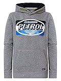 Petrol Industries - Jungen Hoodie mit Logo-Aufdruck - Schw