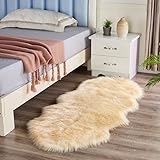 Aaronic zgy Teppich Weicher Kunstpelz-Wollteppich für Wohnzimmer, Sofa, Kissen, Flauschiger Nachttischteppich, Plüsch, Schlafzimmer, Dekoration, Abdeckung, Tür Tepp