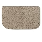 FENXIXI Indoor-Badezimmer-Teppich-Küchen-Teppich komfortable Faser-Fußmatte Semicircle Anti-Skid-Matte Absorbierende Schmutzfänger-Badezimmer-Set (Color : C, Size : 43x76cm)