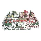 330 Stücke Mini Figuren Soldaten Set, Kunststoff Armee Soldaten Minifiguren Set, 4cm Kunststoff Armee Soldaten Minifiguren Set Militär Kleine Spielzeug Set Für Kinder, Soldaten Spielzeug Fig