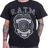 Rage Against The Machine Police Badge T-Shirt schwarz L