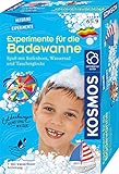 KOSMOS 657833 Experimente für die Badewanne, Experimentier-Spaß mit Seifenboot, Wasserrad und Taucherglocke, Forscher-Set, Experimentierset für Kinder, Badewannen-Spielzeug ab 6 J