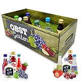 Likör-Obstgarten | witziges Geschenk mit Alkohol | 8x Frucht-Likör für Frauen und Männer | Kirsch,