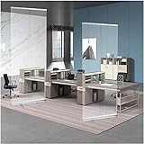 Store en bambou Pop Up Roller Banner/Kunststoff PVC Teiler - Clear Sneeze Guard Protective Screen Shield für Hotel Restaurant, 60/80/100/120 Breit (Size : 100×200cm/39.7×78.7in)