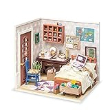 Rolife DIY Miniatur Haus Puppenhaus Kit HolzHaus Modell für Mädchen und Jungen Kinder 14+ Jahre Miniaturhaus Zum Selber Bauen Alt Wundervolles Leben, Anne's B