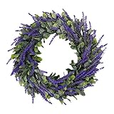Picapoo Simulation Lavendel Blätter Kränze Für Frühling Fronttür Grüne Pflanze Wohnkultur-dekorativer Kranz Blumenkranz Hochzeitstürk