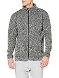 Stedman Apparel Herren Active Knit Fleece Jacket/ST5850 Sweatshirt, Dunkelgrau Gemischt, L