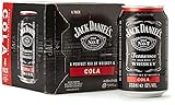 Jack Daniel's & Cola Dose 4 Pack Whisky (4 x 0.33 l)