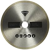 Scheppach 7906700705 Zubehör/Diamanttrennscheibe, passend für den FS3600 Fliesenschneider, schneidet Fliesen, Marmor, Schiefer, Durchmesser 200 x 25,4