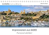Impressionen aus GOZO - Panoramabilder (Tischkalender 2022 DIN A5 quer)